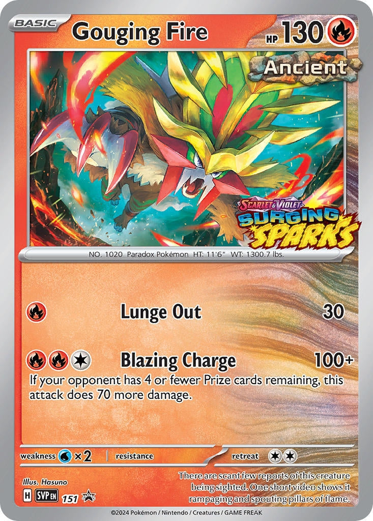 Image for Gouging Fire - 151 (151) - Pokemon