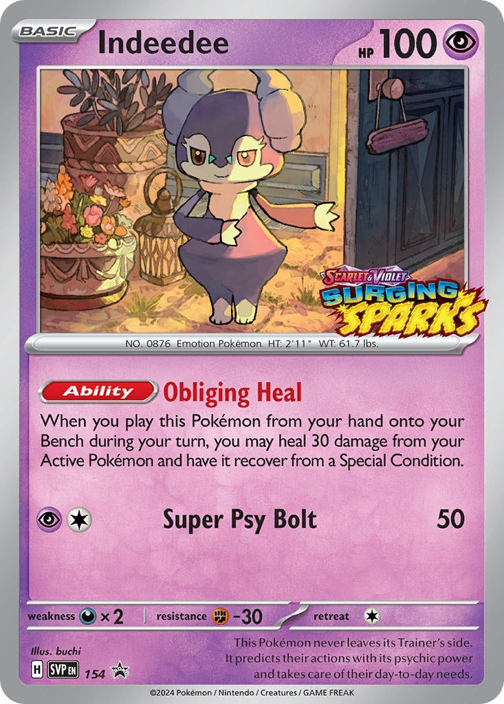 Image for Indeedee - 154 (154) - Pokemon