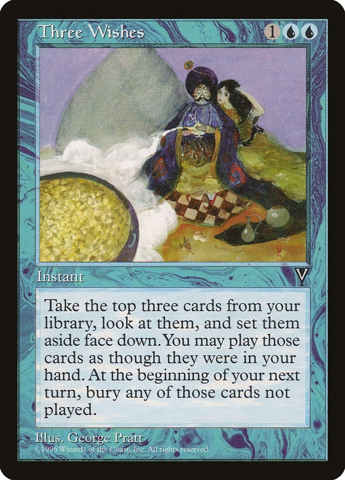 Image for Three Wishes - Magic: The Gathering
