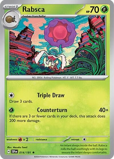 Image for Rabsca (014/191) - Pokemon