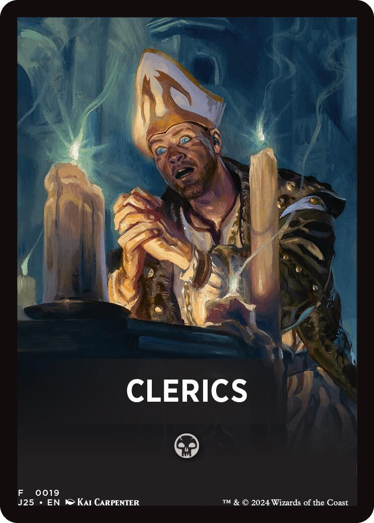 Image for Clerics Theme Card (19) - Magic: The Gathering