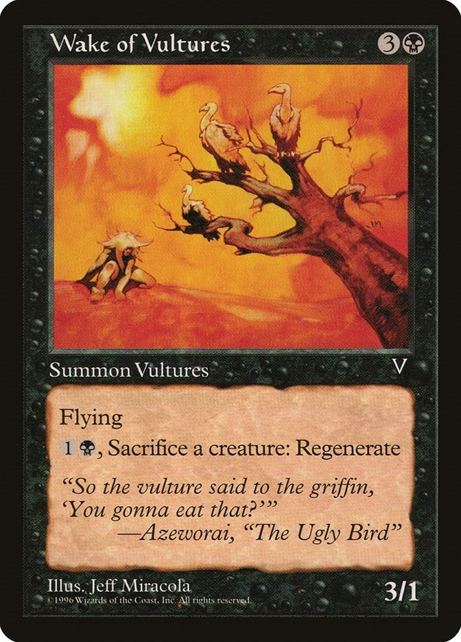 Image for Wake of Vultures - Magic: The Gathering