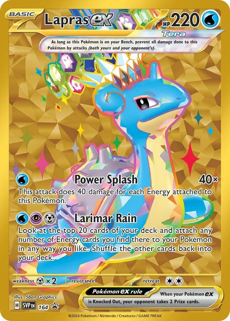 Image for Lapras ex - 164 (164) - Pokemon