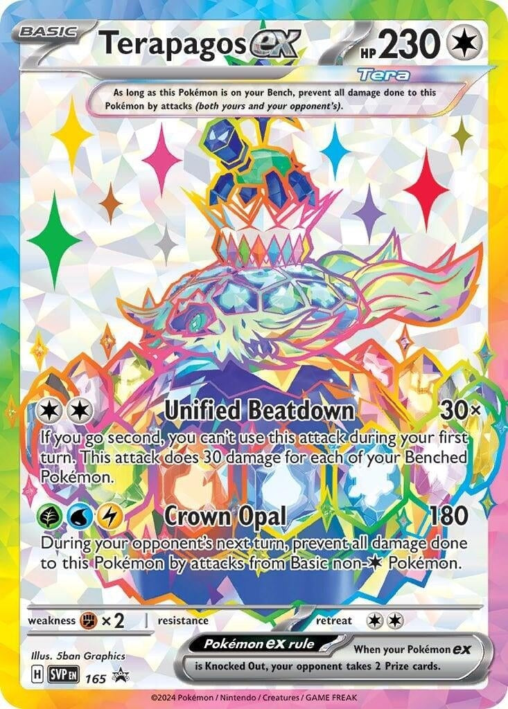 Image for Terapagos ex - 165 (165) - Pokemon