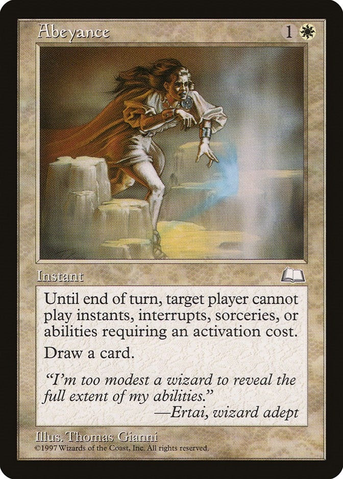 Image for Abeyance - Magic: The Gathering