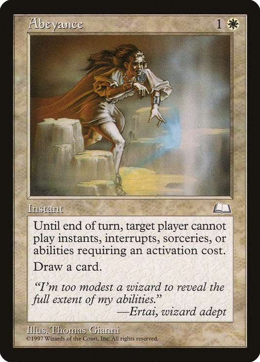 Image for Abeyance - Magic: The Gathering