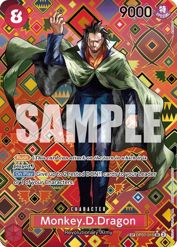 Image for Monkey.D.Dragon (SP) (OP07-015) - One Piece Card Game