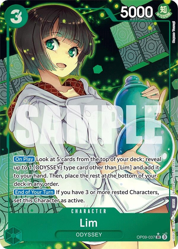 Image for Lim (037) (Parallel) (OP09-037) - One Piece Card Game