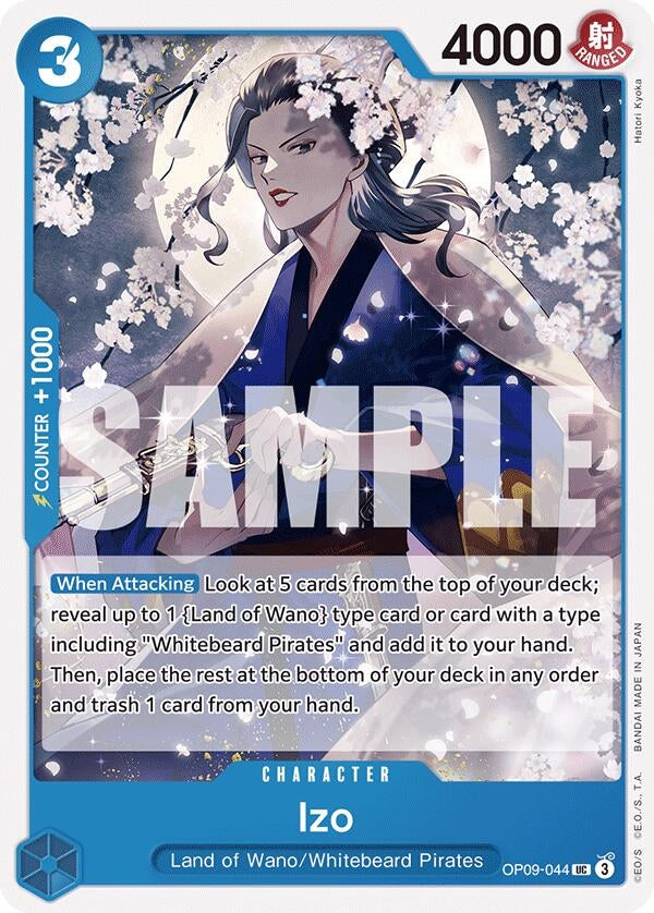 Image for Izo (OP09-044) - One Piece Card Game