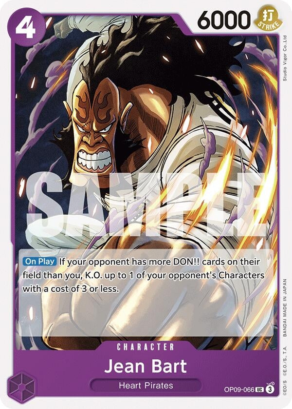 Image for Jean Bart (OP09-066) - One Piece Card Game