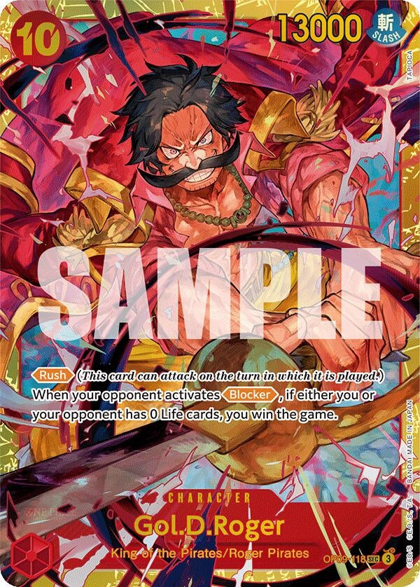 Image for Gol.D.Roger (OP09-118) - One Piece Card Game
