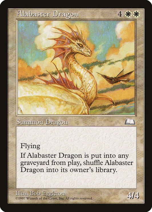 Image for Alabaster Dragon - Magic: The Gathering