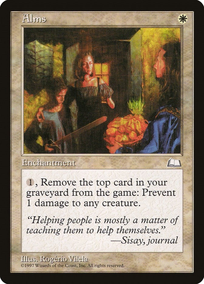 Image for Alms - Magic: The Gathering