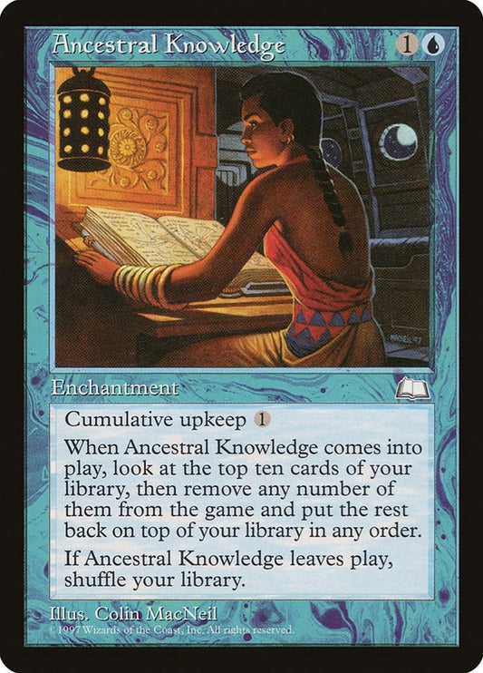 Image for Ancestral Knowledge - Magic: The Gathering