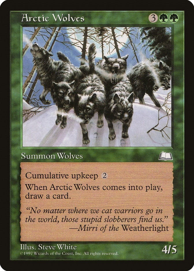 Image for Arctic Wolves - Magic: The Gathering