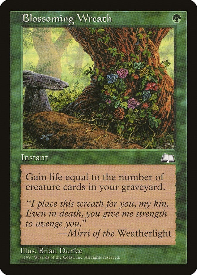 Image for Blossoming Wreath - Magic: The Gathering