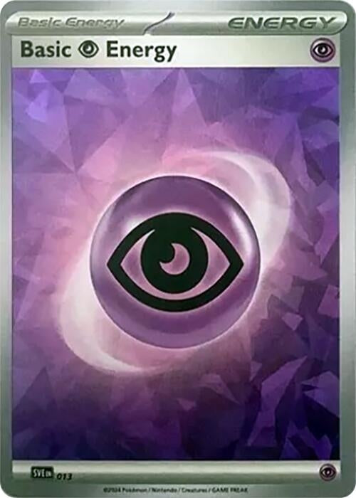 Image for Basic Psychic Energy (Cracked Ice Holo) (013) - Pokemon