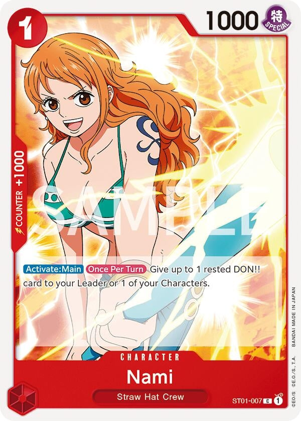 Image for Nami (ST01-007) - One Piece Card Game