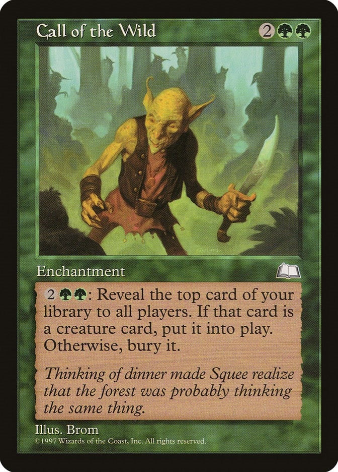 Image for Call of the Wild - Magic: The Gathering