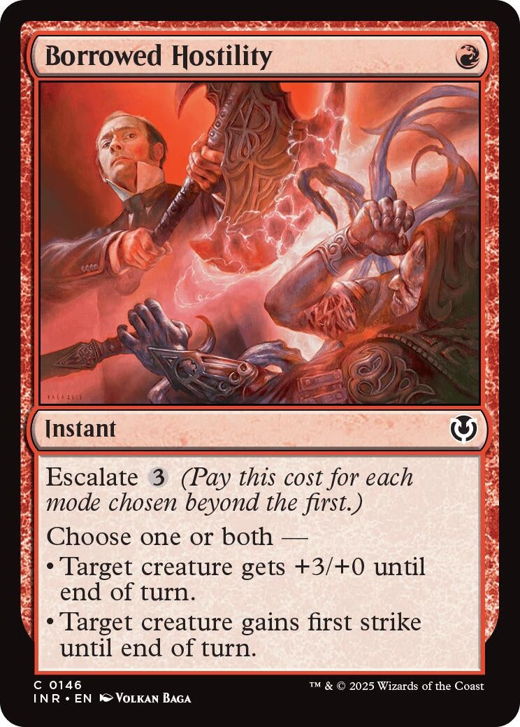 Image for Borrowed Hostility (146) - Magic: The Gathering
