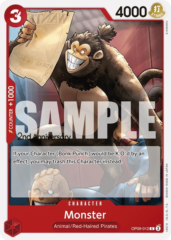 Image for Monster (OP09-012) - One Piece Card Game