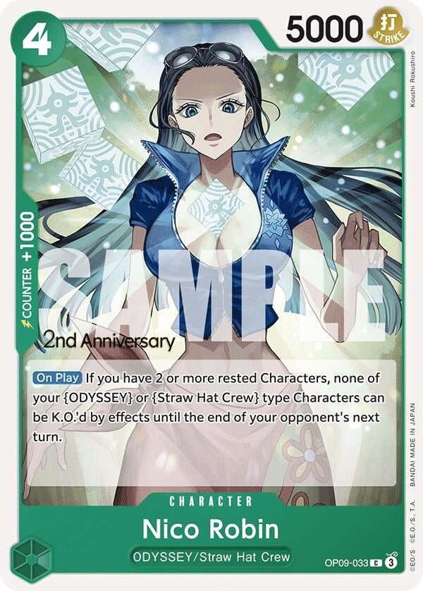 Image for Nico Robin (033) (OP09-033) - One Piece Card Game
