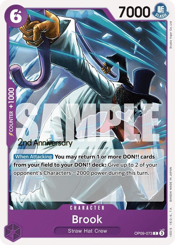 Image for Brook (073) (OP09-073) - One Piece Card Game