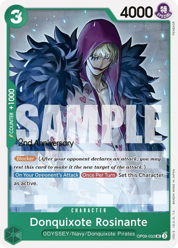 Image for Donquixote Rosinante (032) (OP09-032) - One Piece Card Game