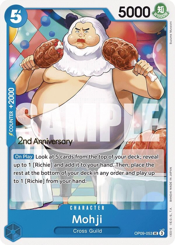 Image for Mohji (OP09-053) - One Piece Card Game