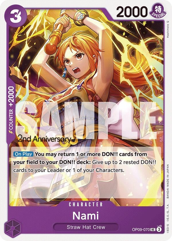 Image for Nami (070) (OP09-070) - One Piece Card Game