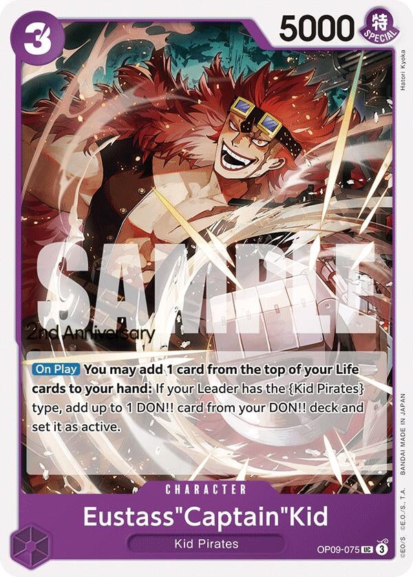 Image for Eustass"Captain"Kid (OP09-075) - One Piece Card Game