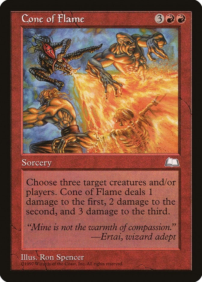 Image for Cone of Flame - Magic: The Gathering