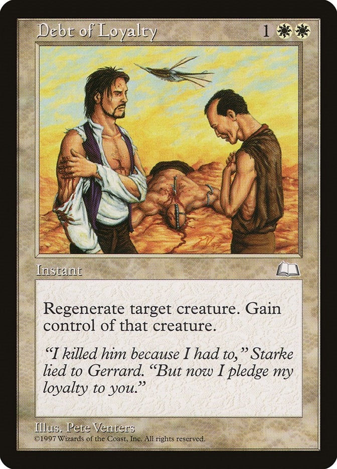 Image for Debt of Loyalty - Magic: The Gathering