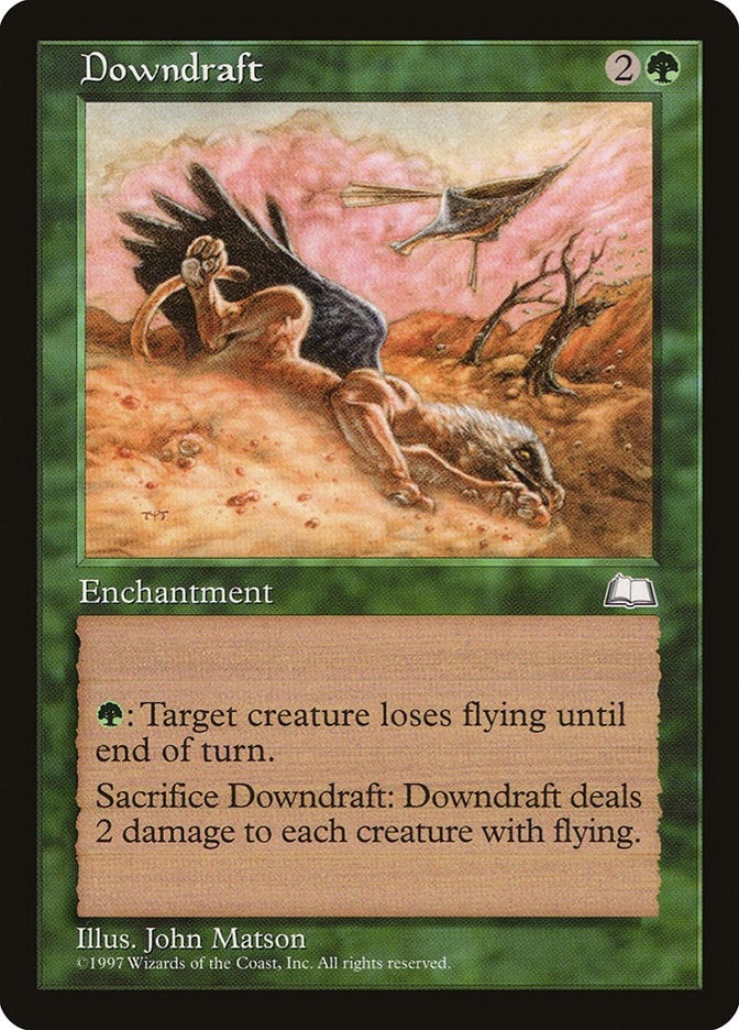 Image for Downdraft - Magic: The Gathering