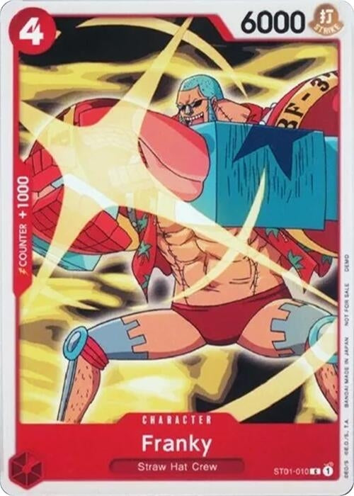 Image for Franky (010) (ST01-010) - One Piece Card Game