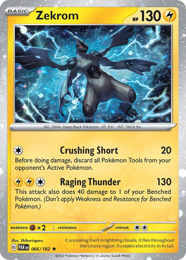 Zekrom - 066/182 (Cosmos Holo) (066/182)