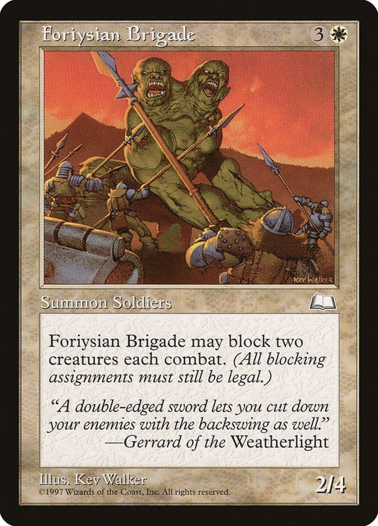 Image for Foriysian Brigade - Magic: The Gathering
