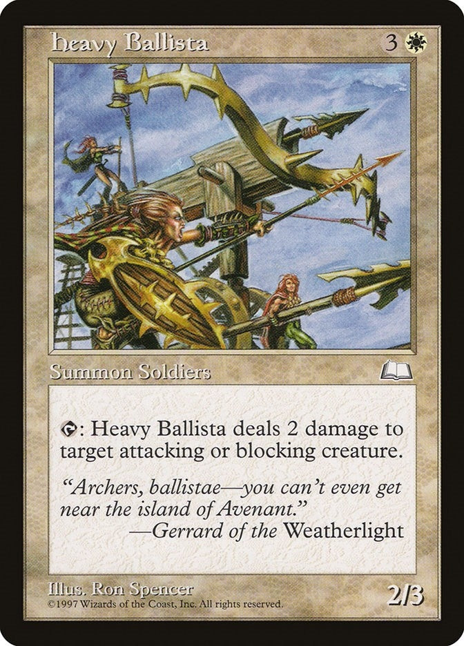 Image for Heavy Ballista - Magic: The Gathering