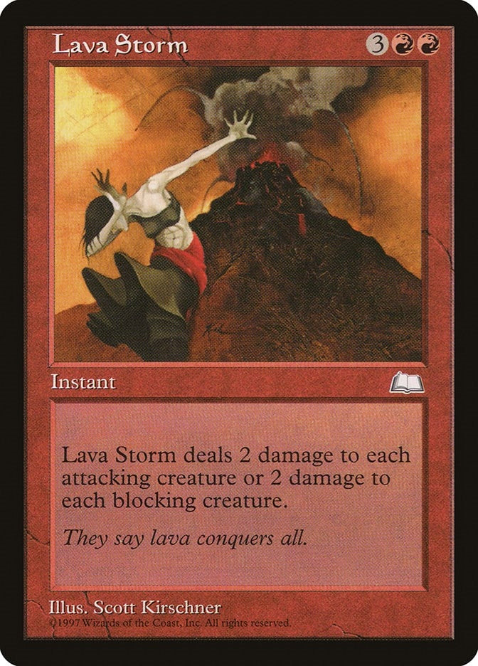Image for Lava Storm - Magic: The Gathering