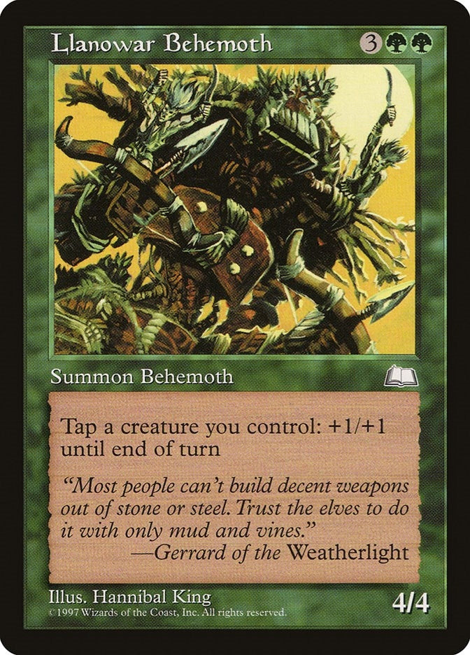 Image for Llanowar Behemoth - Magic: The Gathering