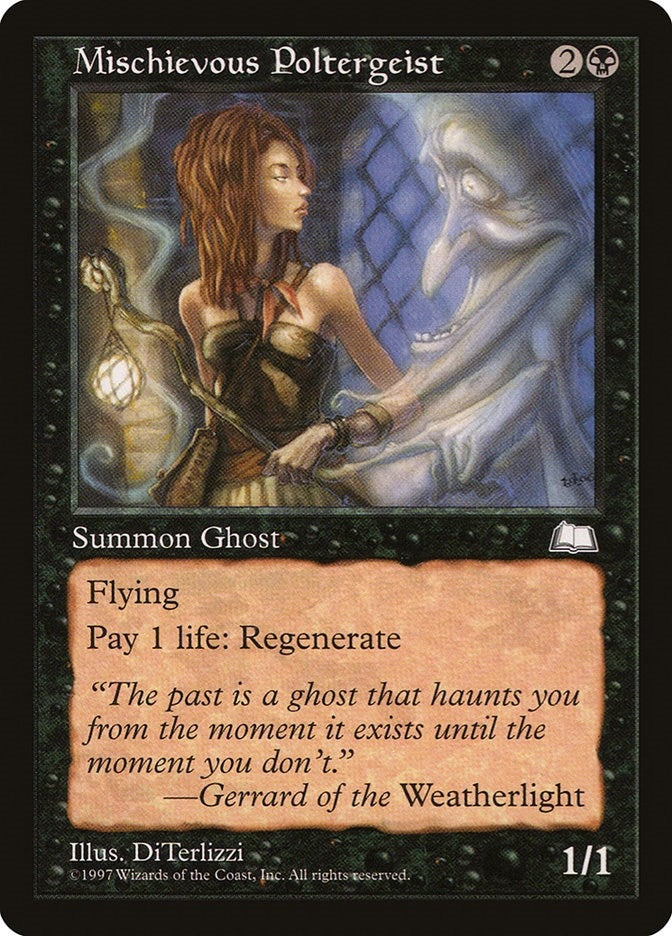Image for Mischievous Poltergeist - Magic: The Gathering