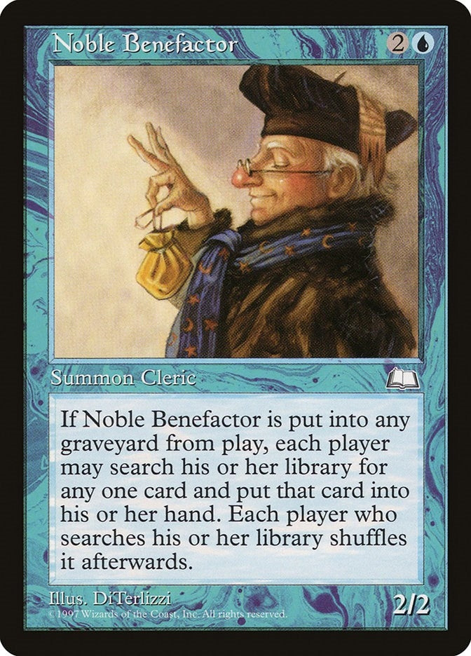 Image for Noble Benefactor - Magic: The Gathering