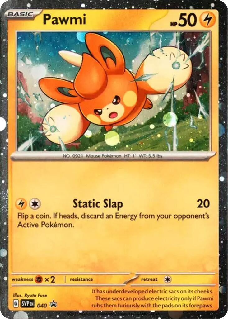 Image for Pawmi - 040 (Cosmos Holo) (040) - Pokemon