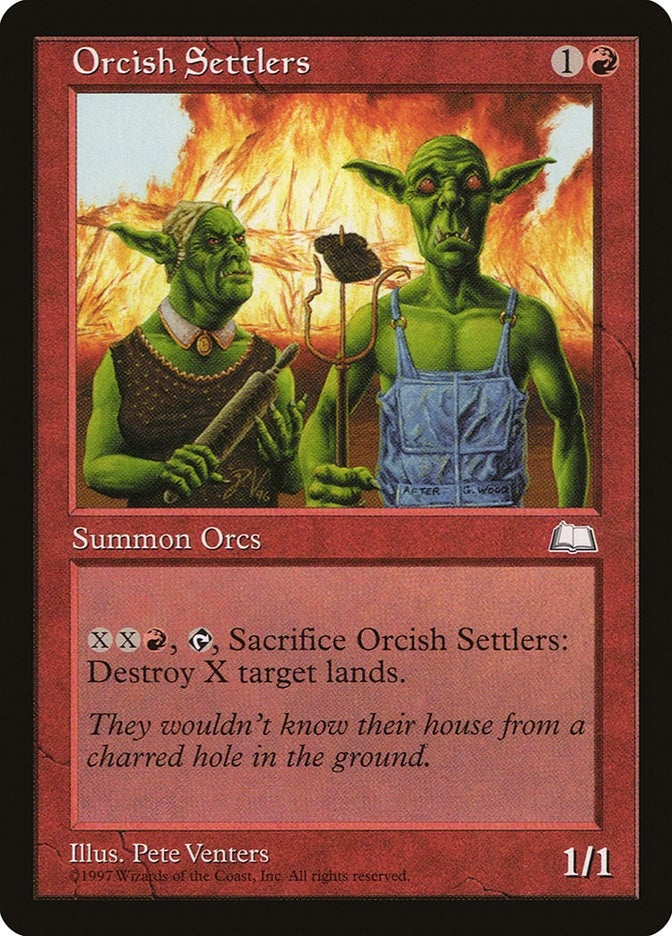 Image for Orcish Settlers - Magic: The Gathering