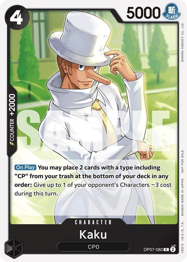 Image for Kaku (Tournament Pack 2025 Vol. 1) (OP07-080) - One Piece Card Game