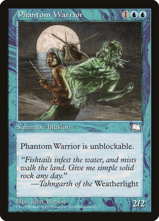 Image for Phantom Warrior - Magic: The Gathering