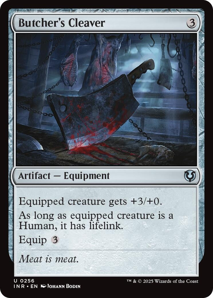 Image for Butcher's Cleaver (256) - Magic: The Gathering