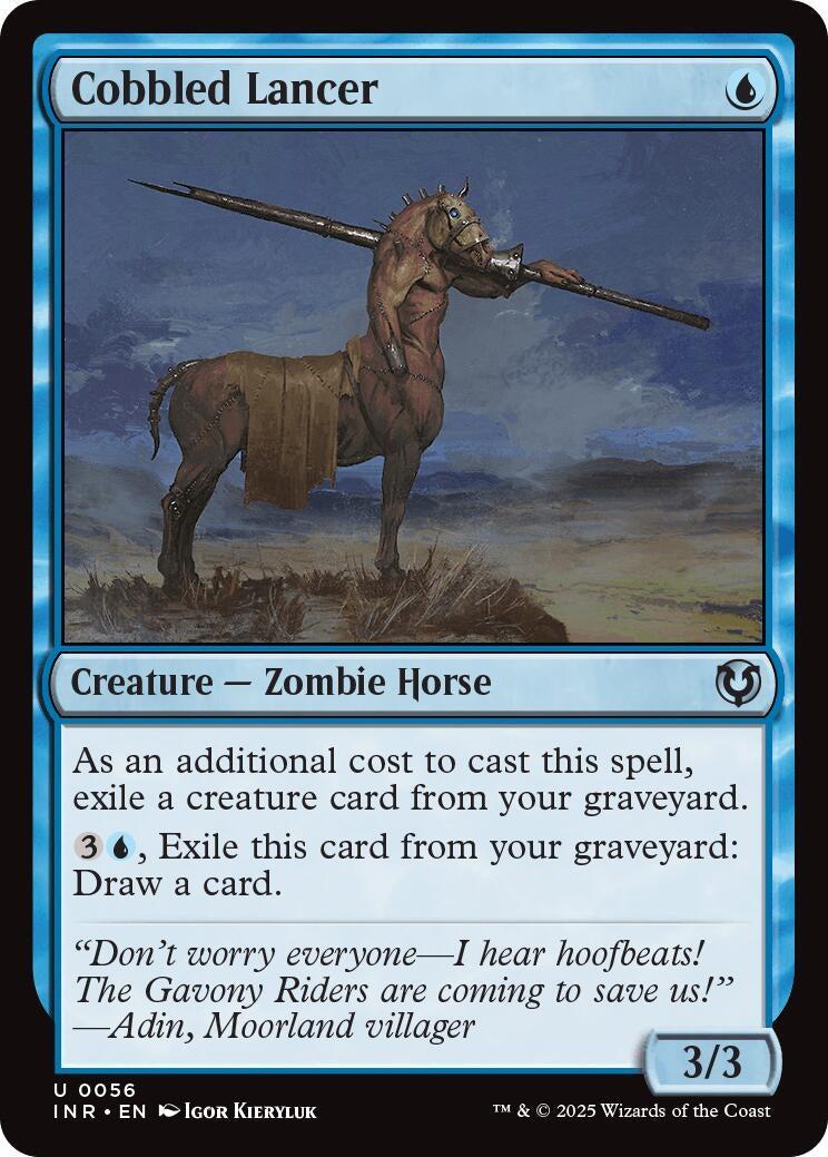 Image for Cobbled Lancer (56) - Magic: The Gathering