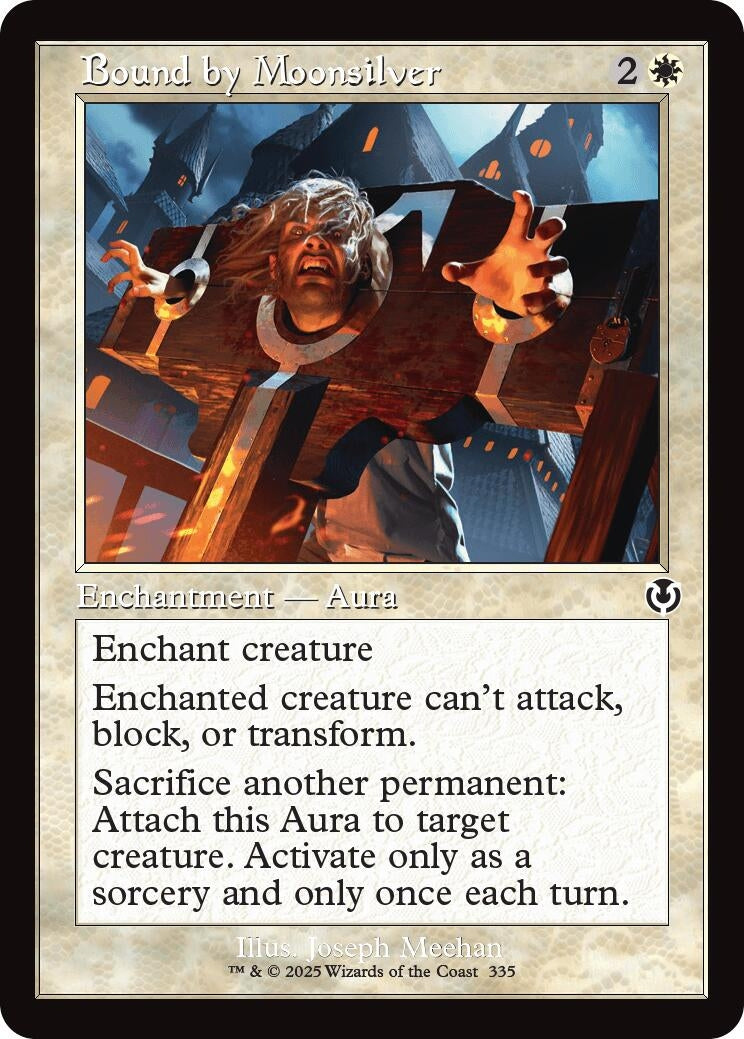 Image for Bound by Moonsilver (Retro Frame) (335) - Magic: The Gathering