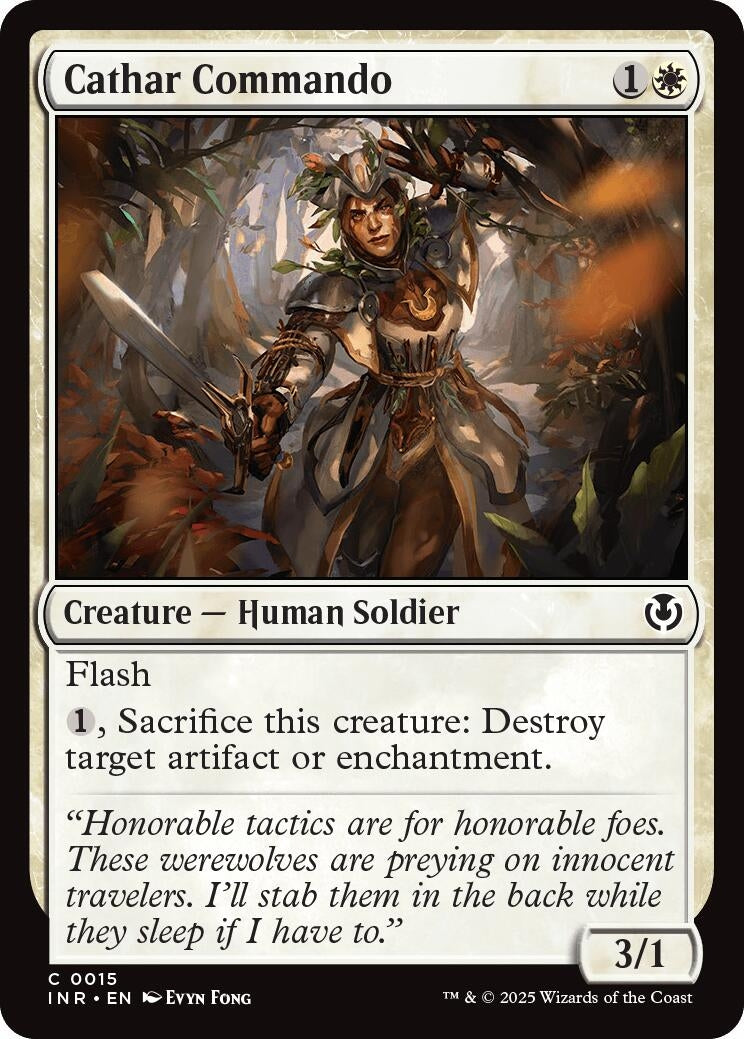 Image for Cathar Commando (15) - Magic: The Gathering